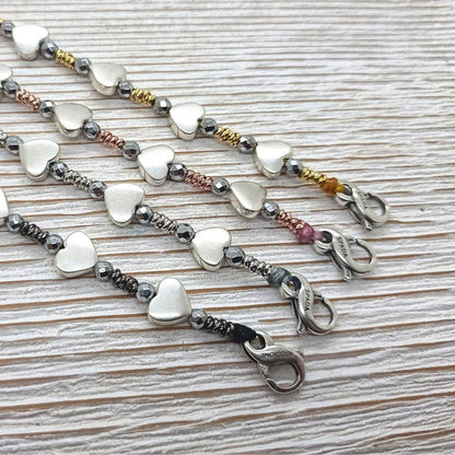 Bracciale Spadarella Spadino cuori SPBR599