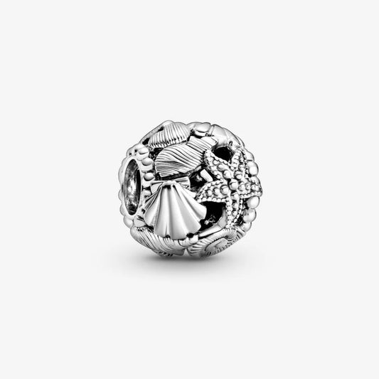 Charm Pandora Openwork Cuori, Stelle Marine e Conchiglie 798950C00