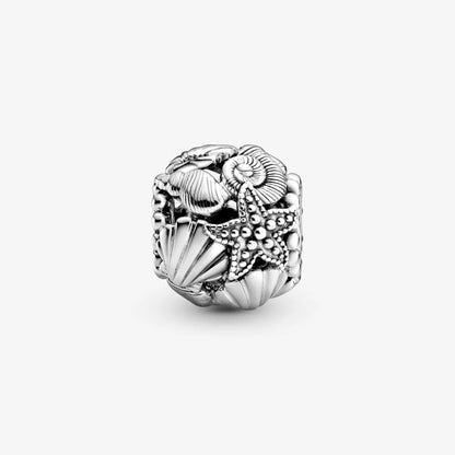Pandora Openwork Hearts, Starfish and Shells Charm 798950C00