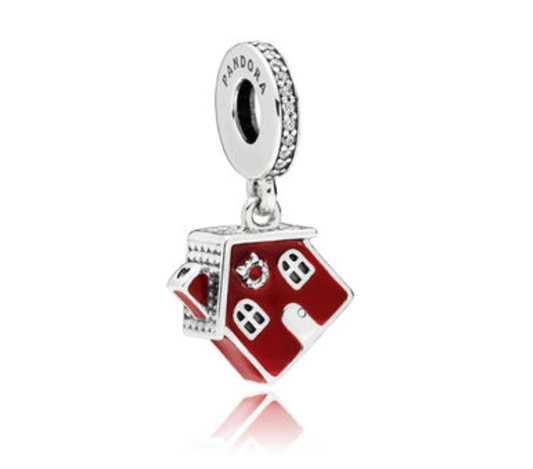Pandora Family Christmas Pendant Charm 797517EN27