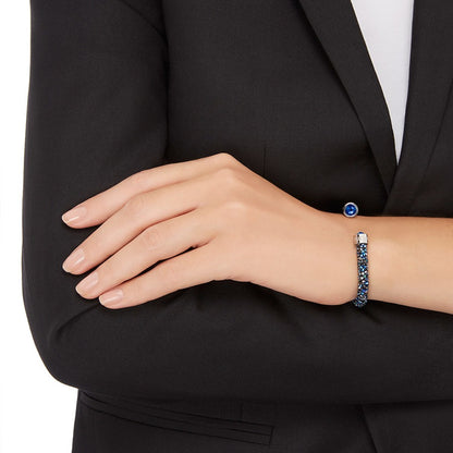 Bracciale Rigido Swarovski Crystaldust Blu