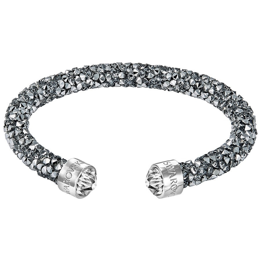 Bracciale Rigido Swarovski Crystaldust Grigio