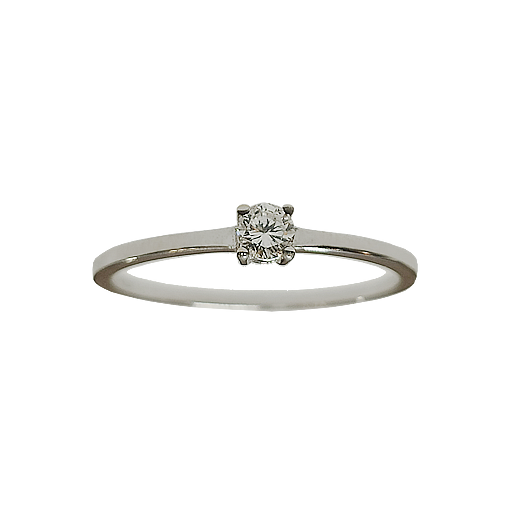 Anello Casadei Solitario in Oro e Diamante