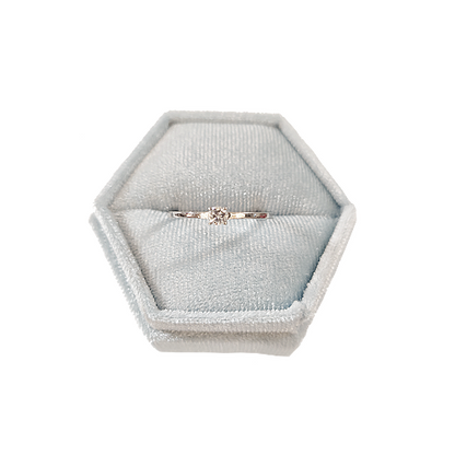 Anello Casadei Solitario in Oro e Diamante