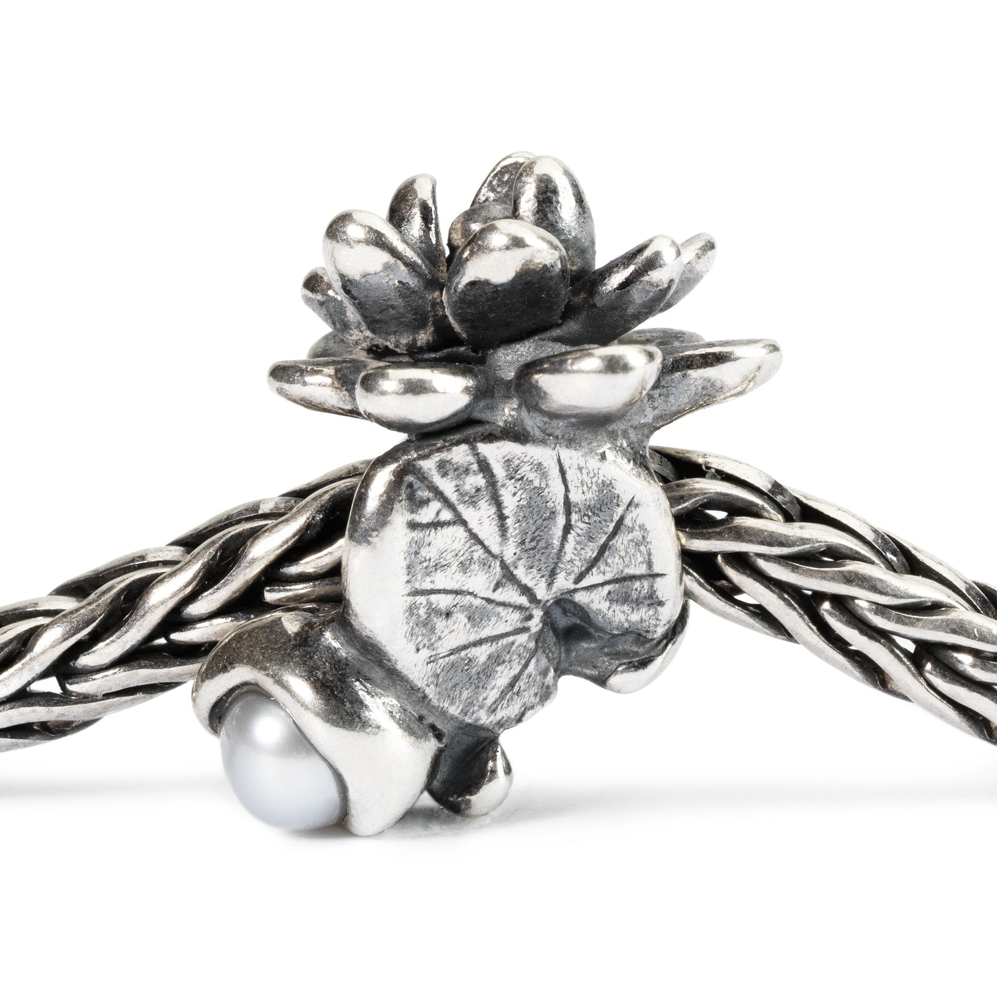 Trollbeads July Water Lily Bead TAGBE-00033