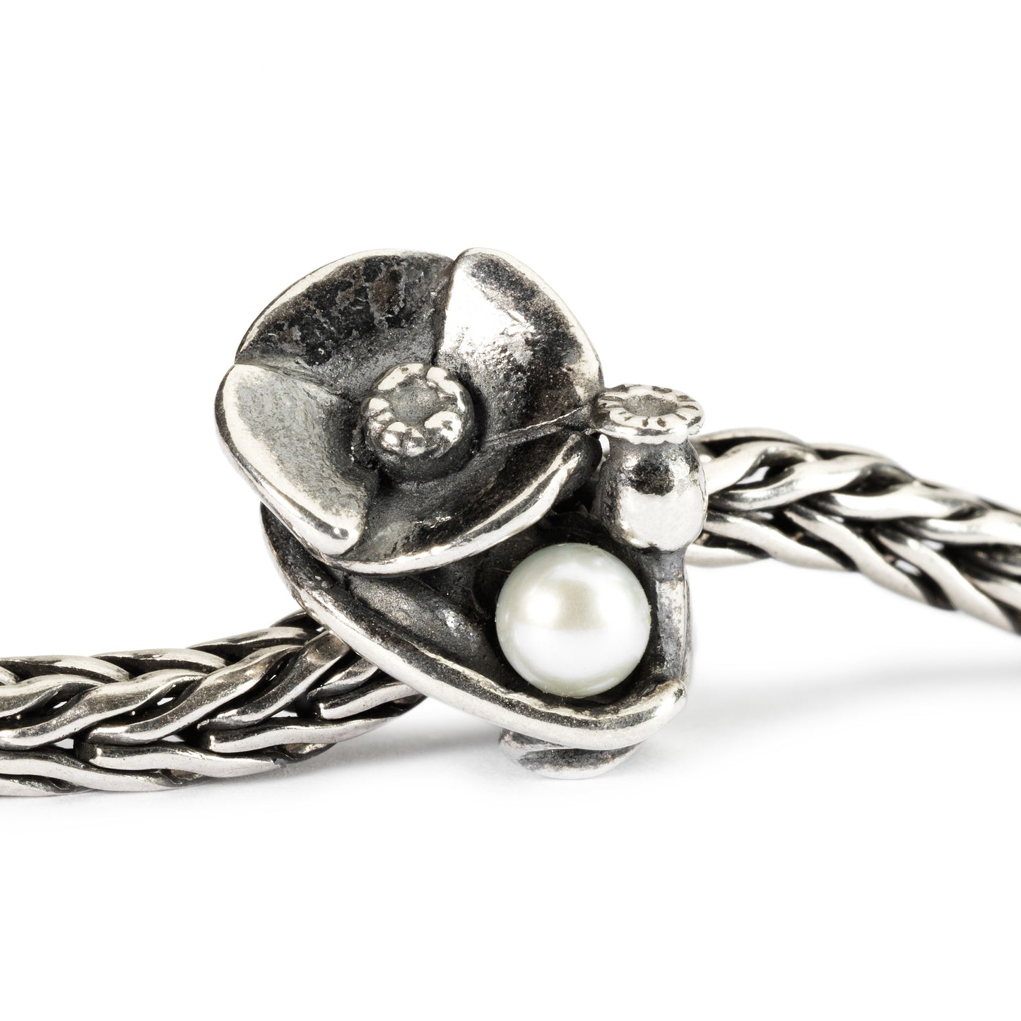 Trollbeads August Poppy Bead TAGBE-00034