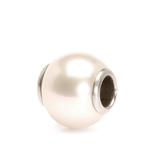 Bead Trollbeads White Pearl TAGBE-00085