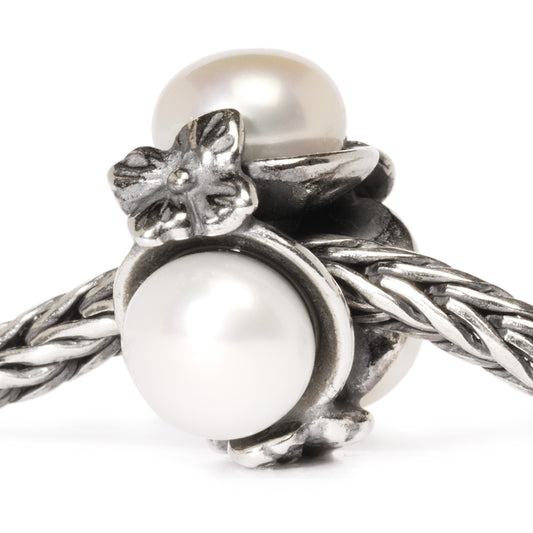 Bead Trollbeads Triple White Pearl TAGBE-00094