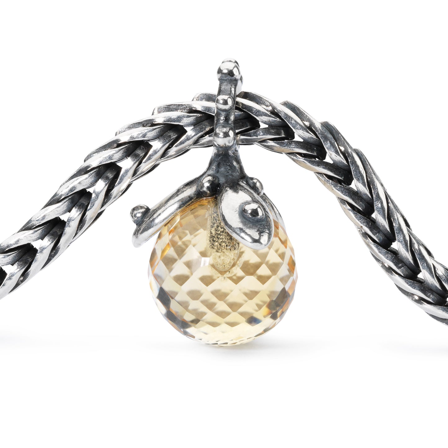 Bead Trollbeads Pendente con Quarzo Citrino TAGBE-00211