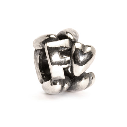Bead Trollbeads Lettera F TAGBE-10065