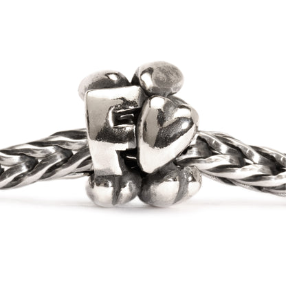 Bead Trollbeads Lettera F TAGBE-10065