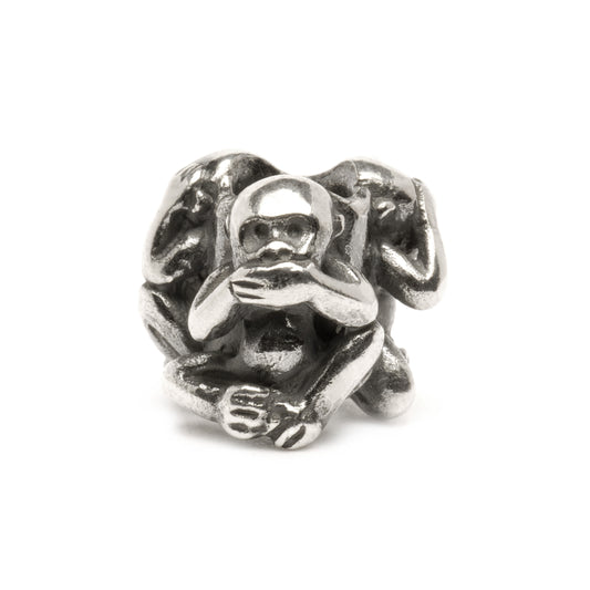 Bead Trollbeads Three Monkeys TAGBE-20092