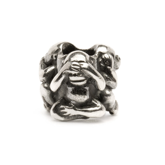 Bead Trollbeads Three Monkeys TAGBE-20092