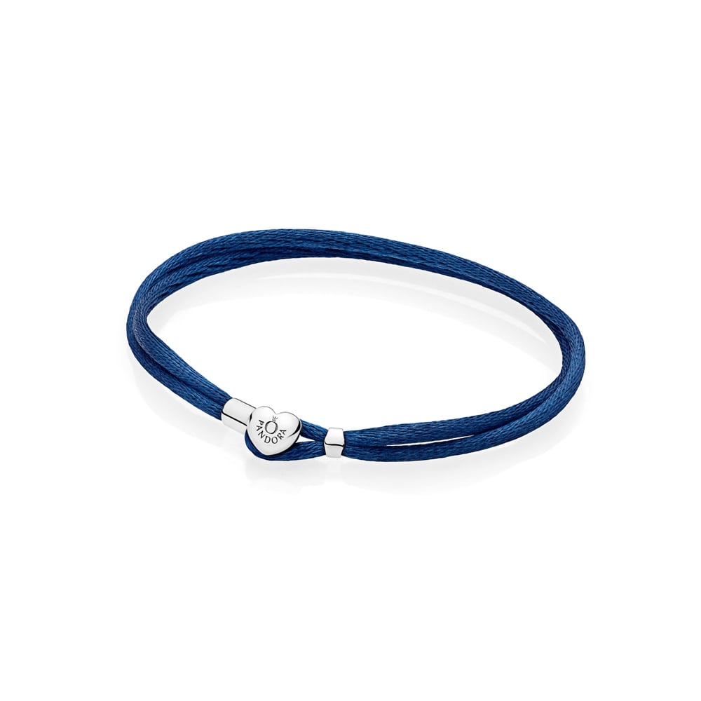 Pandora Dark Blue Fabric Bracelet 590749CDB