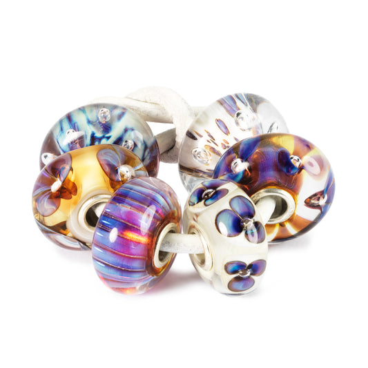 Bead Trollbeads Set Purple Paradise TGLBE-00045