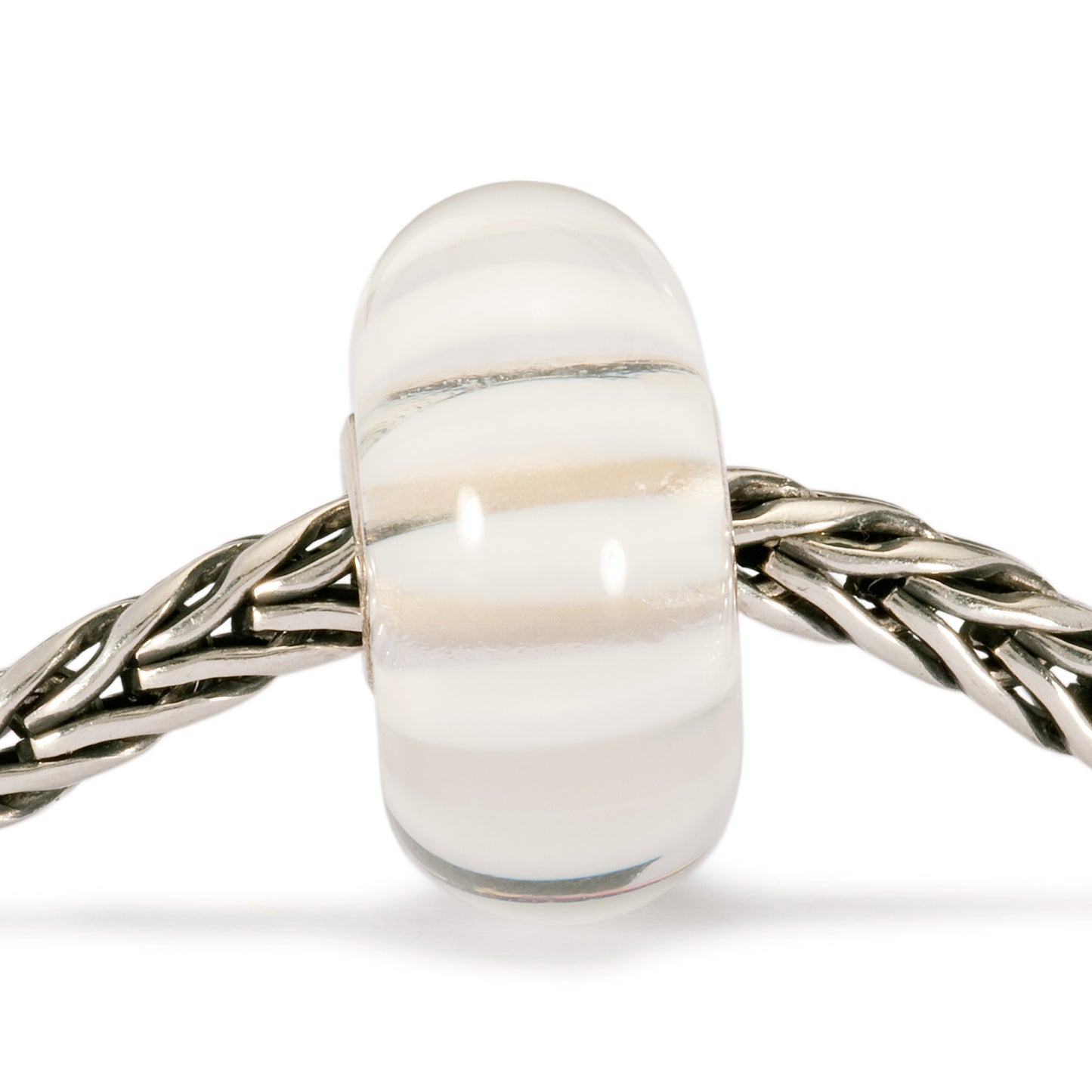 Bead Trollbeads White Stripes TGLBE-10091