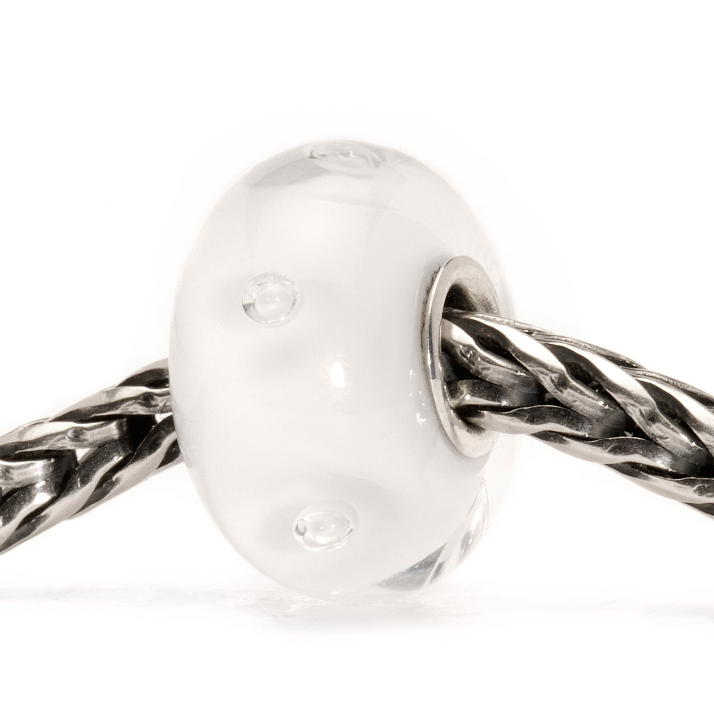 Bead Trollbeads White Bubbles TGLBE-10231