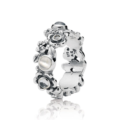 Pandora Topaz Flowers Ring 190121BTP