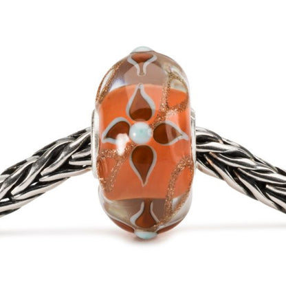Bead Trollbeads Fantasia di Fiori Corallo TGLBE-20137
