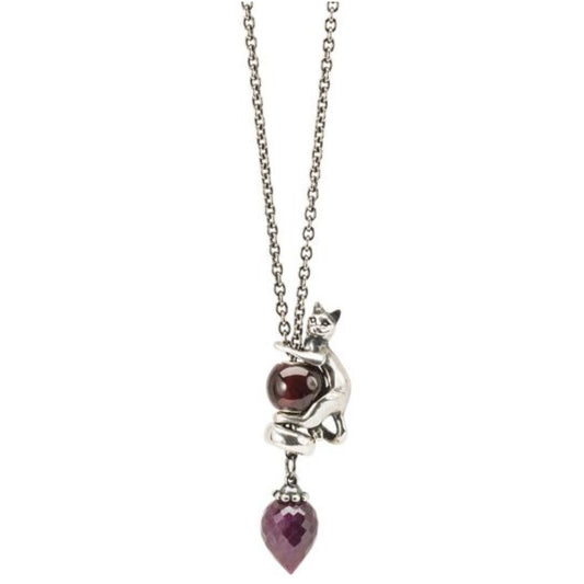 Collana Trollbeads Gatto Giocoso TAGBO-01379