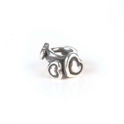 Bead in argento anello intreccio di cuori THUN by Trollbeads® - Per un amore eterno TAGBE-10243EC