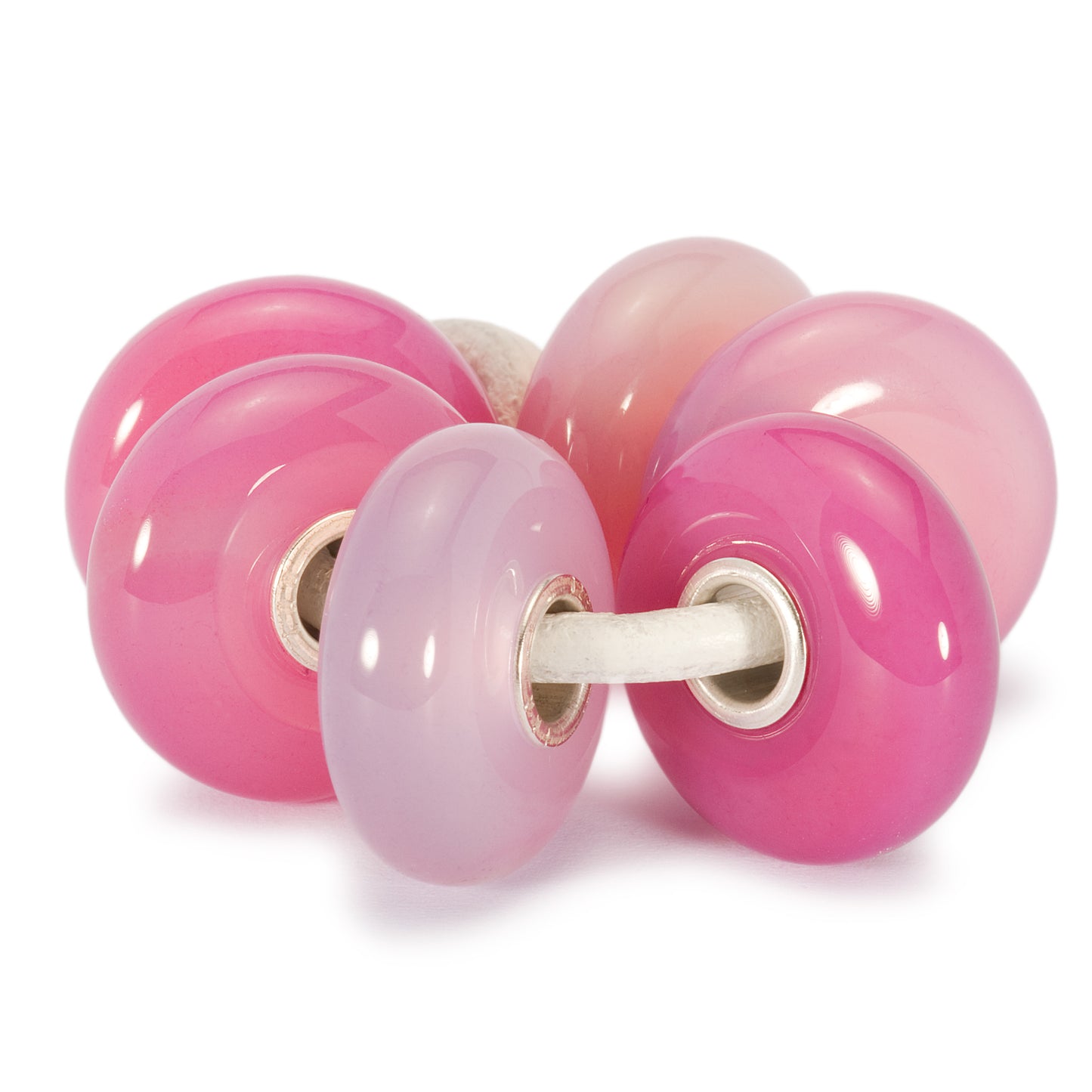 Bead Trollbeads Set Agata Rosa TSTBE-00002