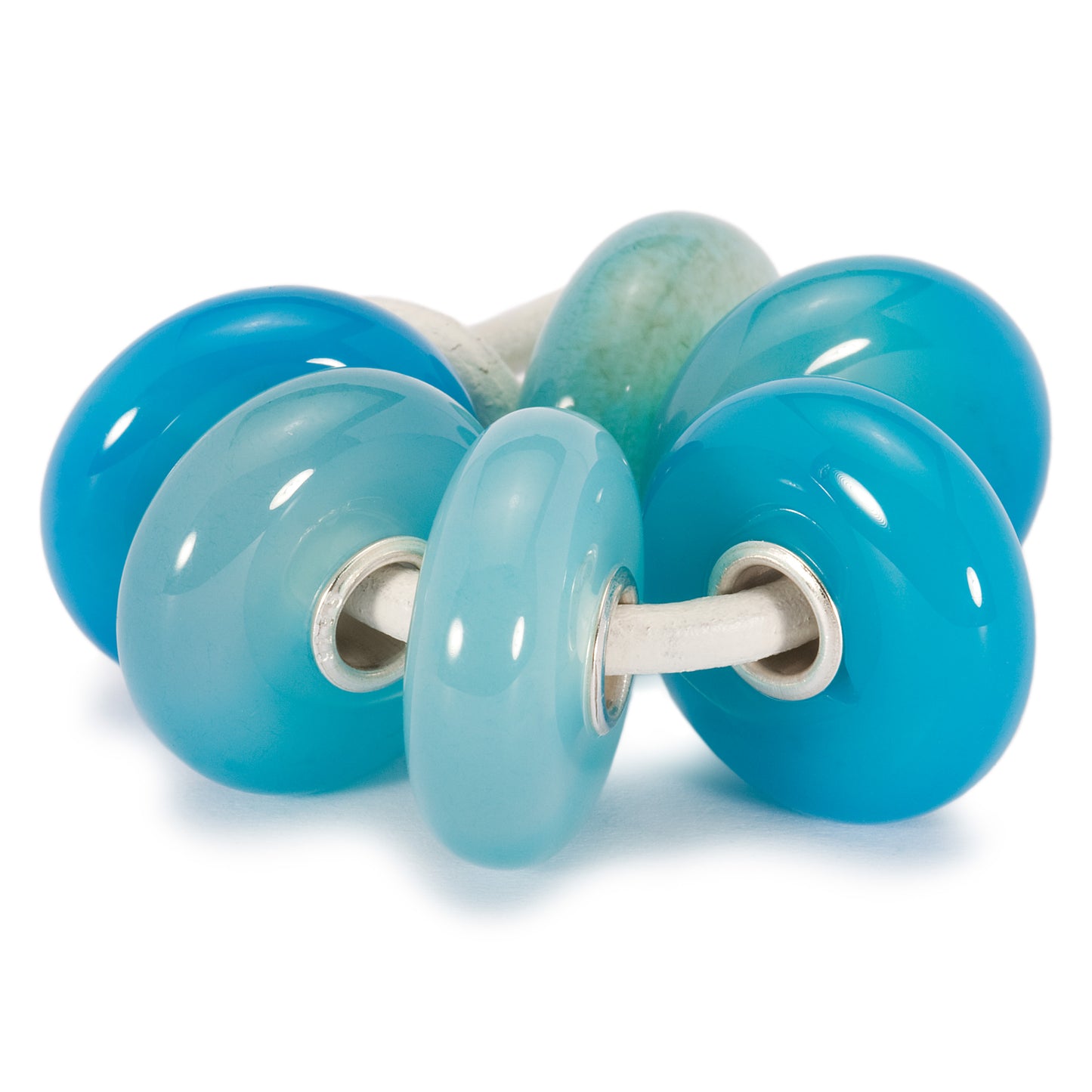 Bead Trollbeads Set Agata Azzurra TSTBE-00004