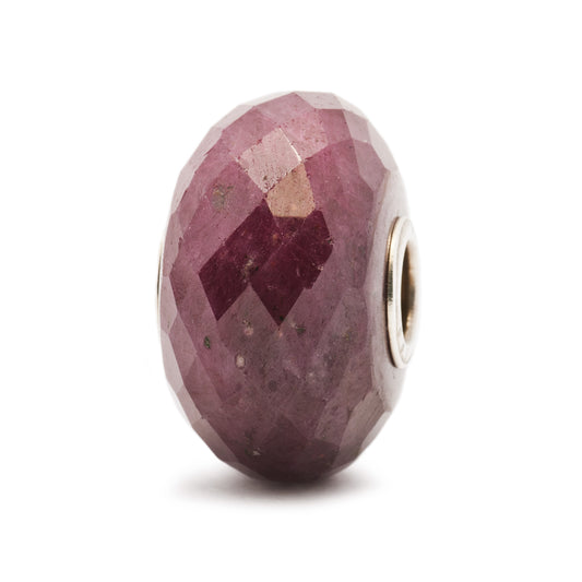 Trollbeads Ruby Heart Bead Silver TSTBE-30003