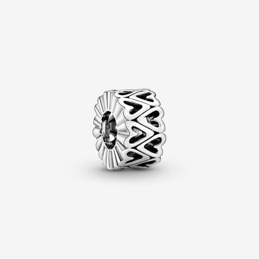 Pandora Charm Spacer Hearts Openwork 798694C00