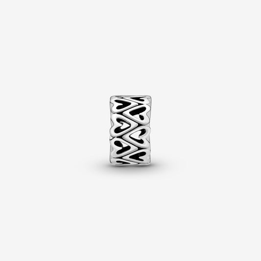 Pandora Charm Spacer Hearts Openwork 798694C00
