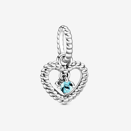 Charm Pendente Pandora Azzurro Acqua Decorato Con Sfere 798854C01