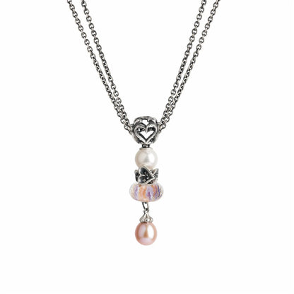 Trollbeads Fantasy Necklace with Peacock Pearl