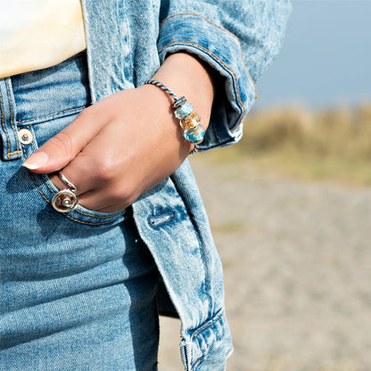 Silver Bead Ring Butterfly in Flight THUN by Trollbeads® - I Love Freedom TAGBE-10242EC