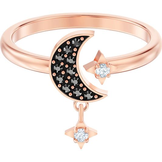 Swarovski Symbolic Moon ring