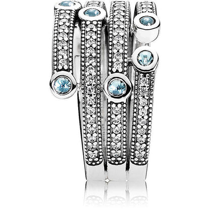 Pandora Sparkling Ocean Ring 191002CZF