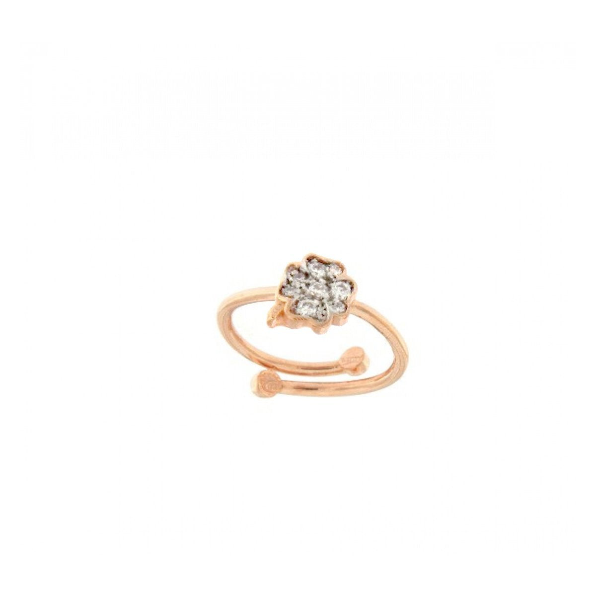 Anello Aperto Zirconi Rue des Mille ANZ002_STE