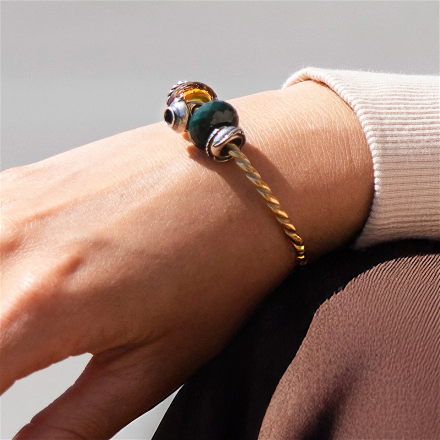 Silver Bead Ring Butterfly in Flight THUN by Trollbeads® - I Love Freedom TAGBE-10242EC