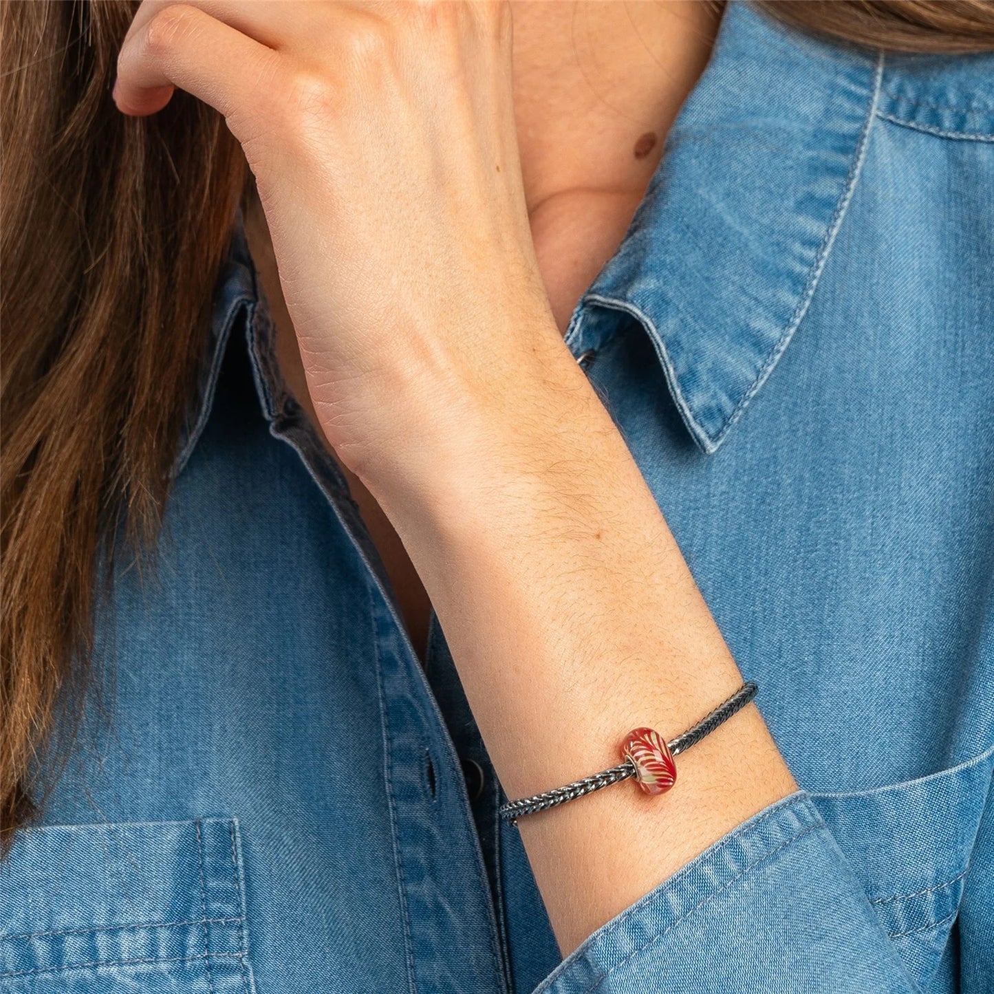 Bead Trollbeads Ali dell'Unità TGLBE-20383