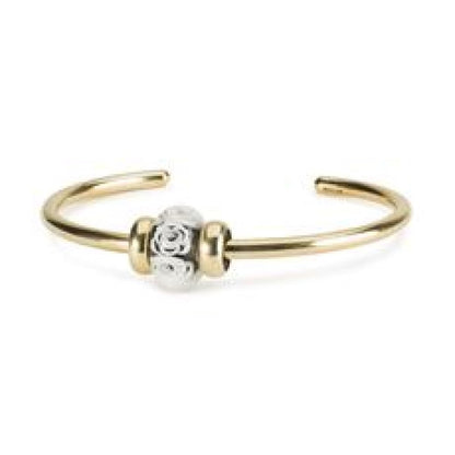 Trollbeads Bangle Pink Queen White