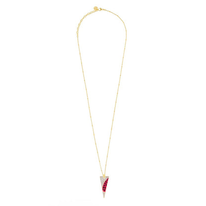 Girocollo Rue Des Mille Jungle Tribe con Lancia Smalto Maculato GRJ-02