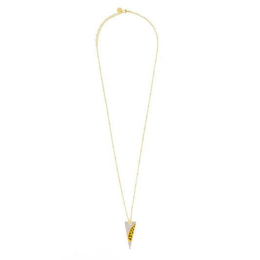 Girocollo Rue Des Mille Jungle Tribe con Lancia Smalto Maculato GRJ-02