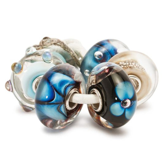 Bead Trollbeads Set Indaco TGLBE-00037
