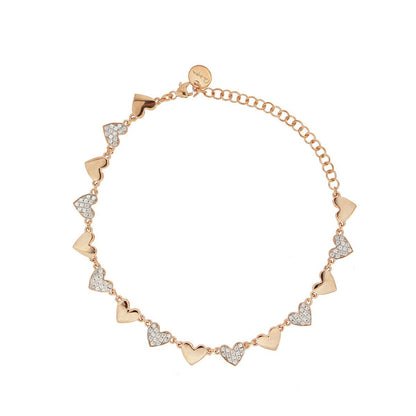 Bracciale Rue Des Mille Cuori Alternati BRZ-15SOG W CUO