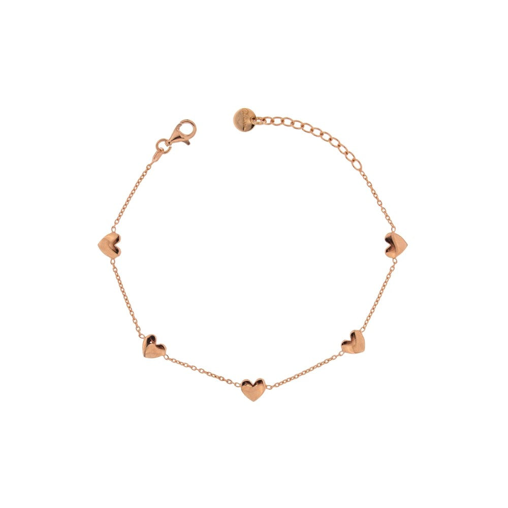 Bracciale Catenella Rue Des Mille 5 Cuori BR-CAT 5 CUO