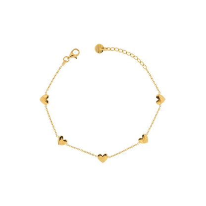 Bracciale Catenella Rue Des Mille 5 Cuori BR-CAT 5 CUO