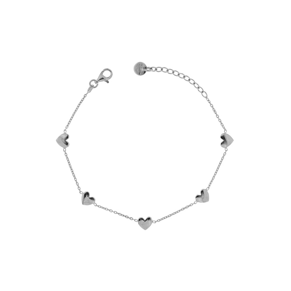 Bracciale Catenella Rue Des Mille 5 Cuori BR-CAT 5 CUO