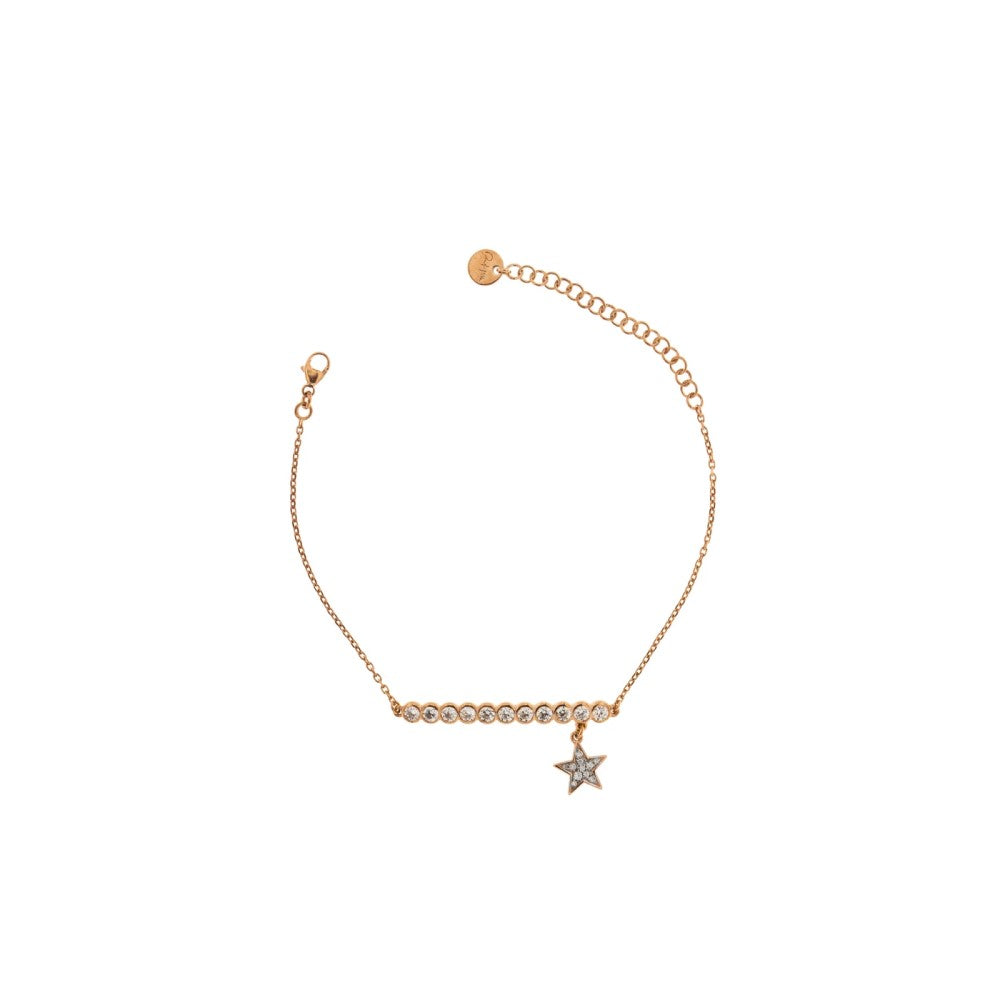 Bracciale Catenella Rue Des Mille Stella Zirconi BRZ-006 CAST STE AU