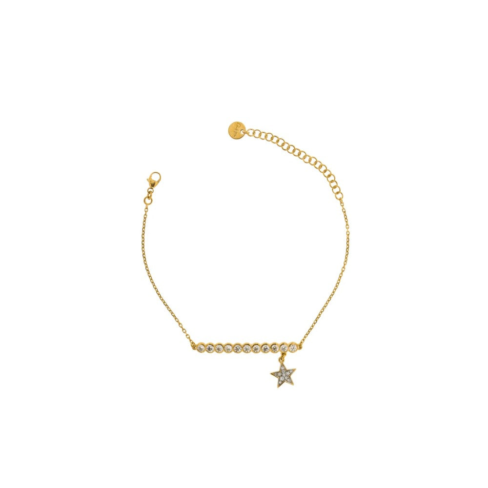 Bracciale Catenella Rue Des Mille Stella Zirconi BRZ-006 CAST STE AU