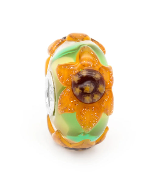 Bead Trollbeads Campo di Girasoli TGLBE-20458