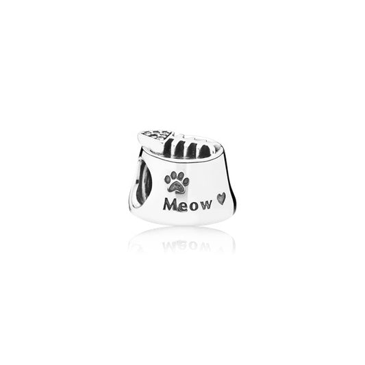 Charm Pandora Ciotola Gattino 791716CZ